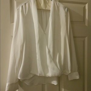 Wrap style shirt( worn once)